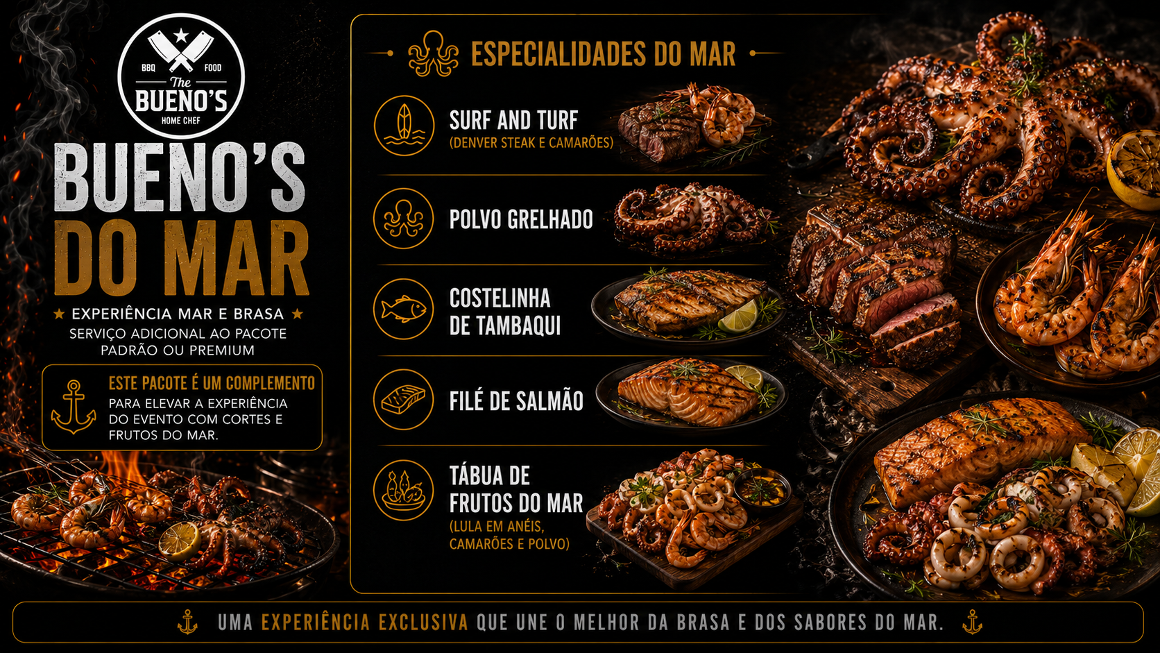 Cardápio Buenos do Mar